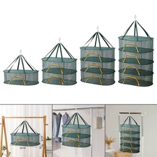 Hanging Drying Net Dryer Multifunction Dry Basket for Fish Food Flower Meat