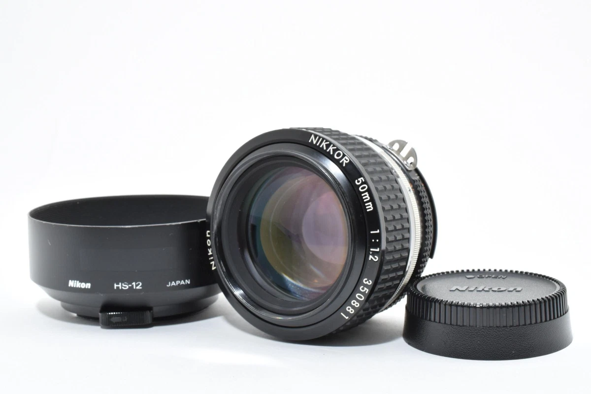 Preços baixos em Lentes de câmera f/1.2 Nikon NIKKOR 50mm Focal | eBay