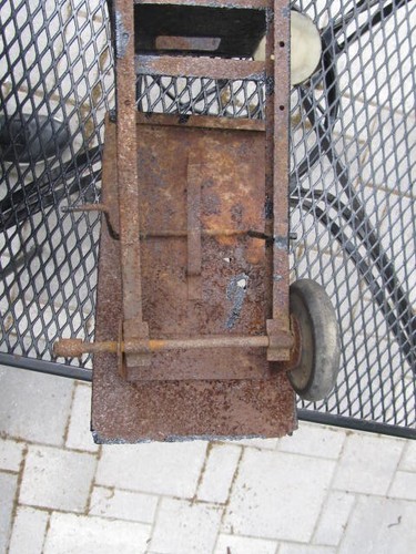 ANTIQUE 1920's Embossed Doors KEYSTONE PRESSED STEEL DUMP TRUCK 21" PARTS AS IS - Picture 14 of 24