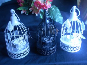 Détails Sur Vintage Métal Cage à Oiseaux Bougeoir Lanterne De Noëlmariage Décoration Maison Afficher Le Titre Dorigine