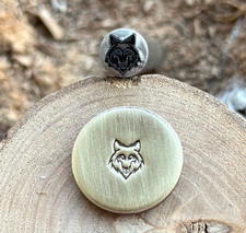 Wolf Animal Metal Stamp Marking Steel Die Impact Punch Stamp Tool