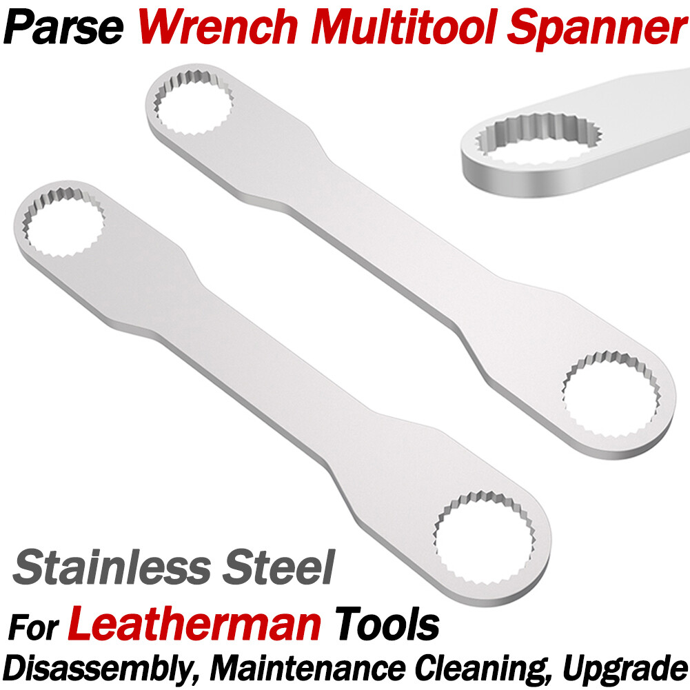 Par de llaves analizadas de acero DELGADAS para herramienta de mantenimiento de desmontaje Leatherman