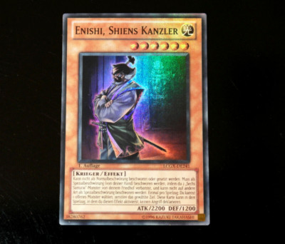 Yugioh Enishi, Shiens Kanzler 1.Auflage LCGX-DE241 Top Mint/ Boosterfrisch  