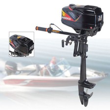3.5/4/6/6.5/7HP HANGKAI Outboard Motor Boat Engine 2/4 Stroke Water/Air Cooling