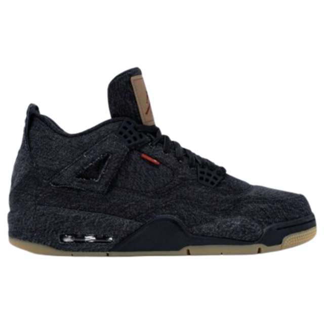 Jordan 4 Retro x Levi's Black Denim 2018 for Sale | Authenticity