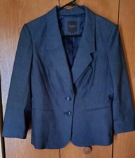 Women's The Limited Collection Women's blazer Grey long sleeve lined Large