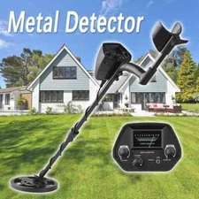 Metal Detector Deep Ground Accuracy 8'' Waterproof Search Coil All Modes & DISC
