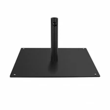 20"/35 LBS Square Outdoor Market Umbrella Base Stand W/ 4 Adjustable Foot Pads