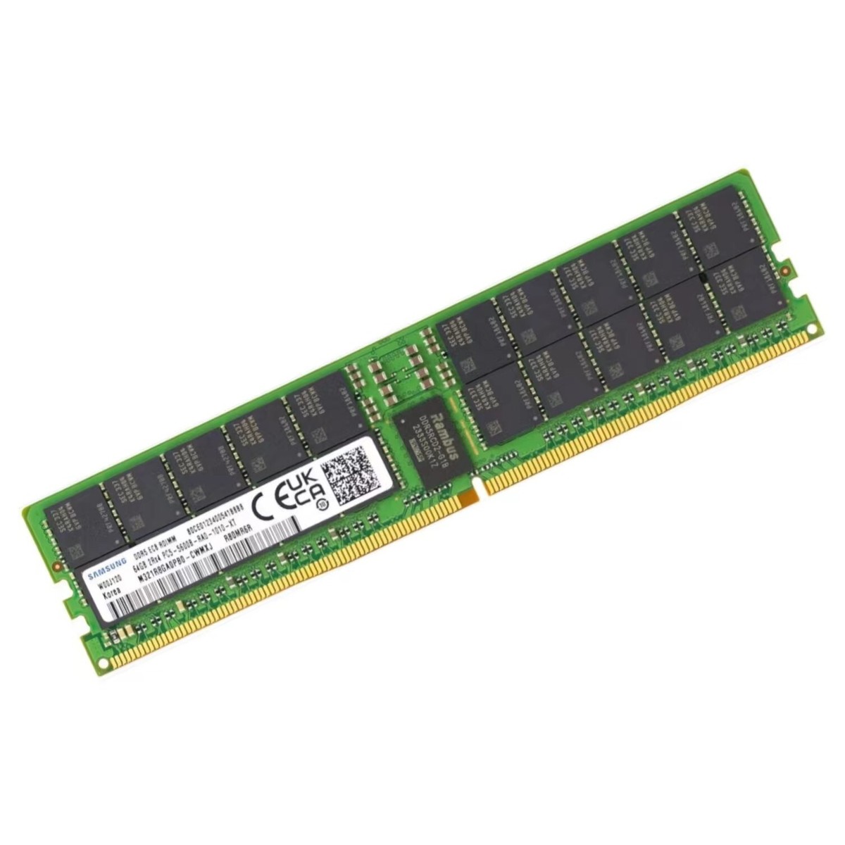 Samsung 128GB 2X64GB DDR5 5600MHz PC5-44800 RDIMM Memory RAM