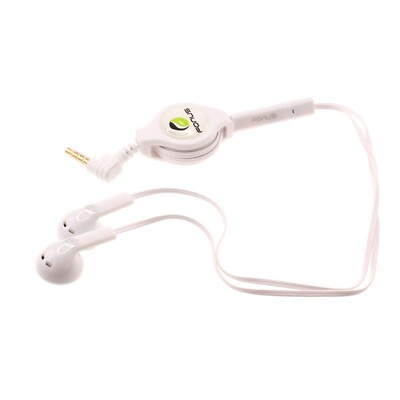 Headphones Retractable Earphones Hands-free Headset Handsfree for Tablets