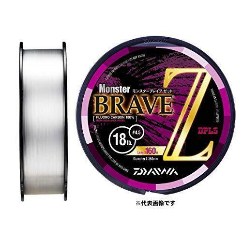 Daiwa Fluorocarbon Line Monster BRAVE Z 160m #45 18lb Clear Fishing Line New - Picture 1 of 1