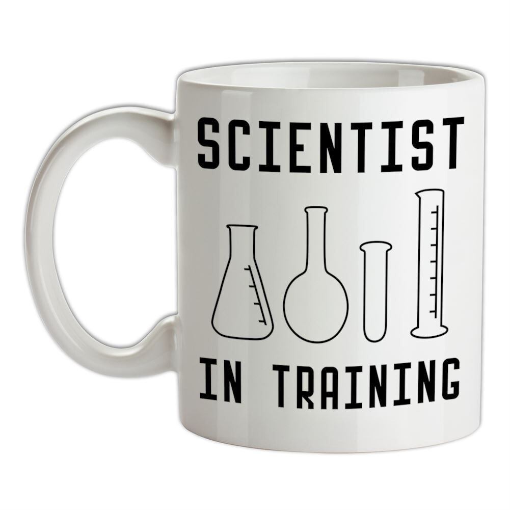 Científico En Entrenamiento - Taza de Cerámica - Ciencia Química Frikis Física