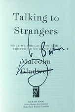 TALKING TO STRANGERS  NEW SIGNED SC Malcolm GLADWELL  FIRST Back Bay Edit 2021
