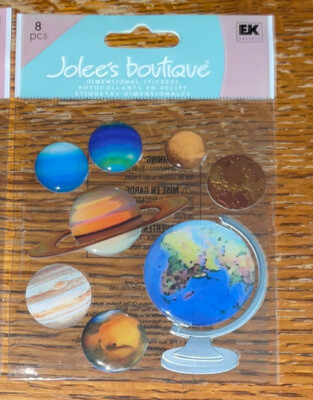 RARE !! Jolees World Globe & Planet Earth Venus Mercury Pluto Saturn Mars Uranus