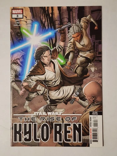 STAR WARS THE RISE OF KYLO REN #3 2ND PRINTING ORIGIN OF BEN SOLO 2020 MARVEL