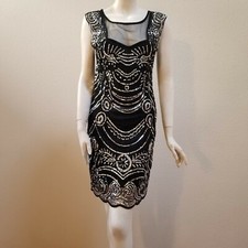 sample sales, sequin evening party cocktail dress