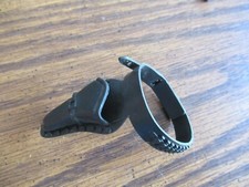 Vintage black cowboy gun holster "Made in Hong Kong"