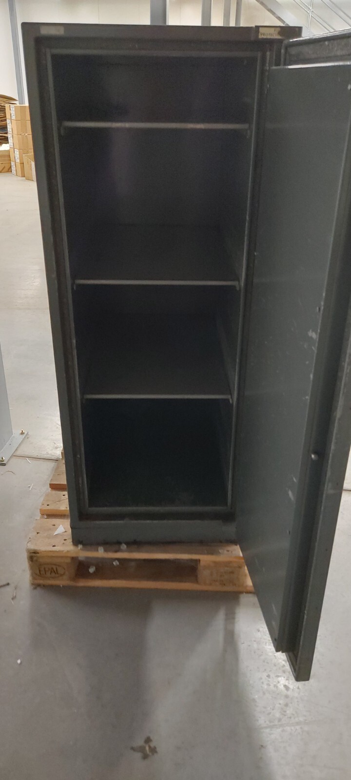 Large Floor Standing Old Safe eBay