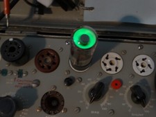 1 x 6AB5/6N5 G.E. "EYE" Tube Very Bright NOS NIB R6