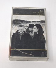U2 The Joshua Tree Vintage Cassette Tape 1987 Island Records Alt Rock 80s Tested