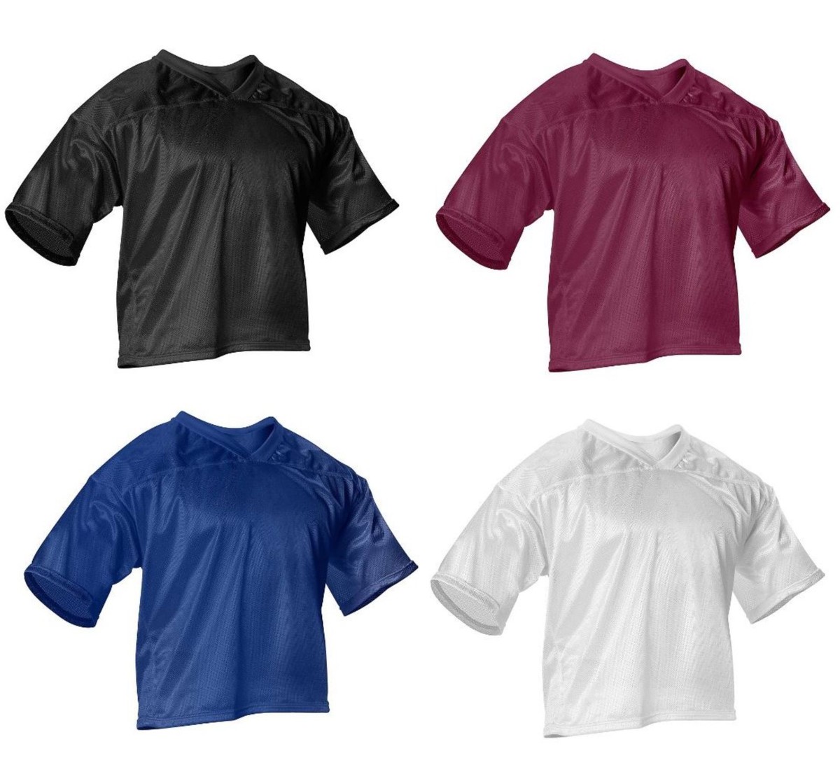 ALLESON 700JY YOUTH TOUCH FOOTBALL FAN WEAR JERSEY MICRO MESH MANY