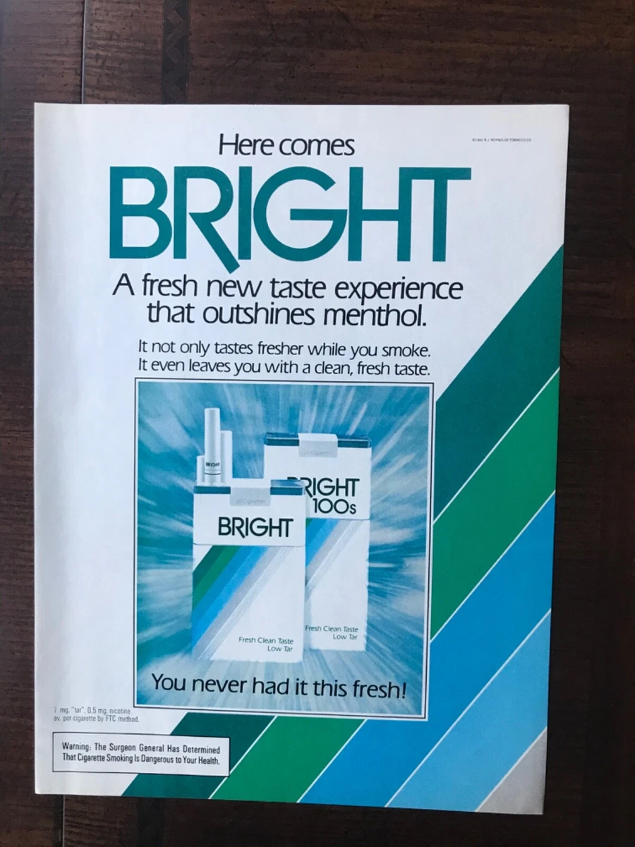 Bright Collectible Tobacco Cigarettes for sale