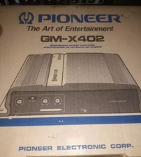 Pioneer GM-X402 Vintage Amplifier Old School Rare