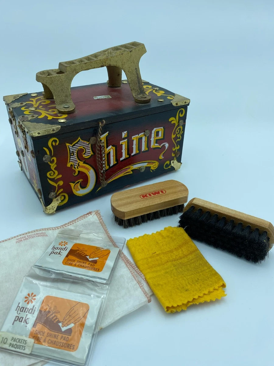 Vintage Kiwi Shoe Shine Box #155591