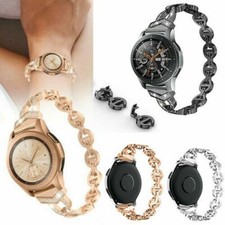 Bling Metal watch Band Wrist Strap For Samsung Galaxy Watch Active 2 40mm 44mm