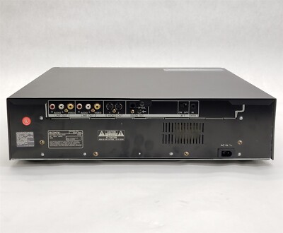 Sony MDP-600 Auto Reverse TRI Digital LSI CD CDV LD Laserdisc