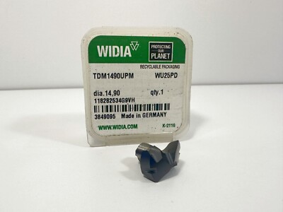 WIDIA TDM1490UPM New Carbide Insert 3849095 Grade WU25PD 1pc