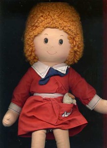 little orphan annie rag doll