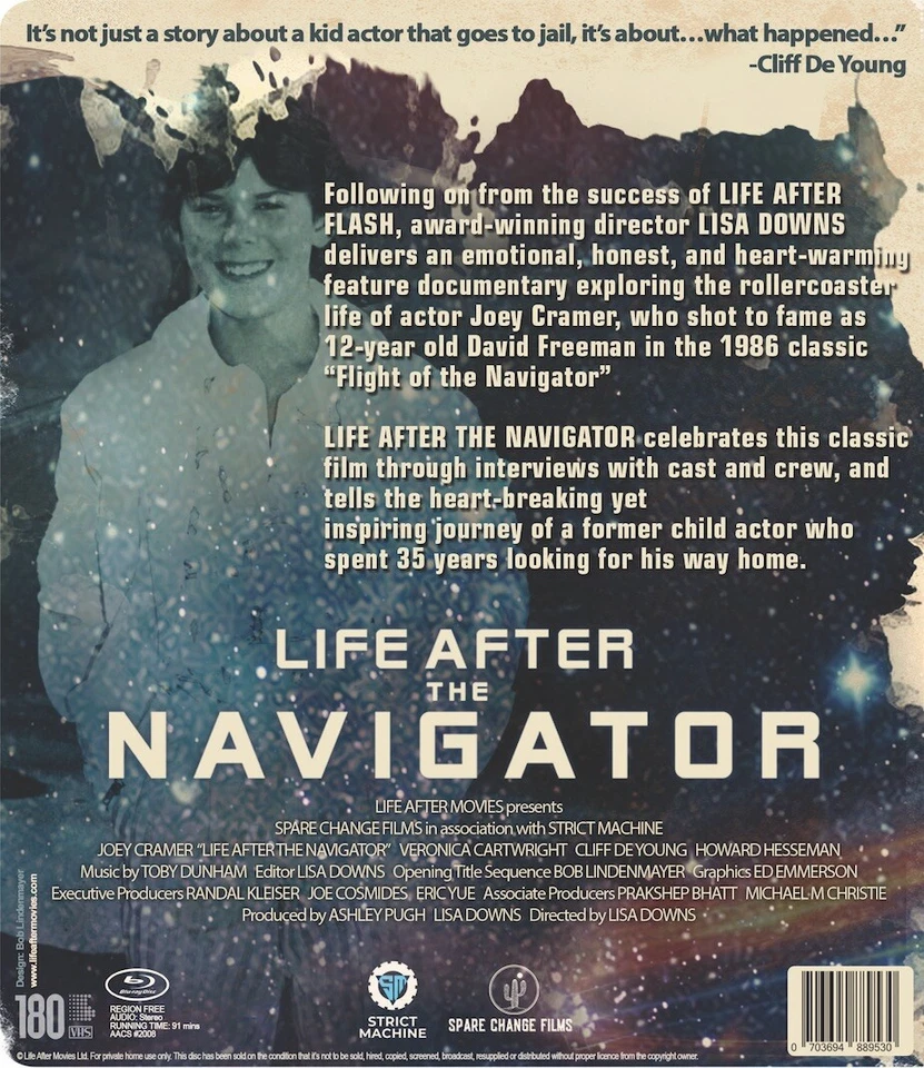 LIFE AFTER THE NAVIGATOR - BluRay (Region Free) - "Flight of the Navigator" doc! - Image 2 of 4