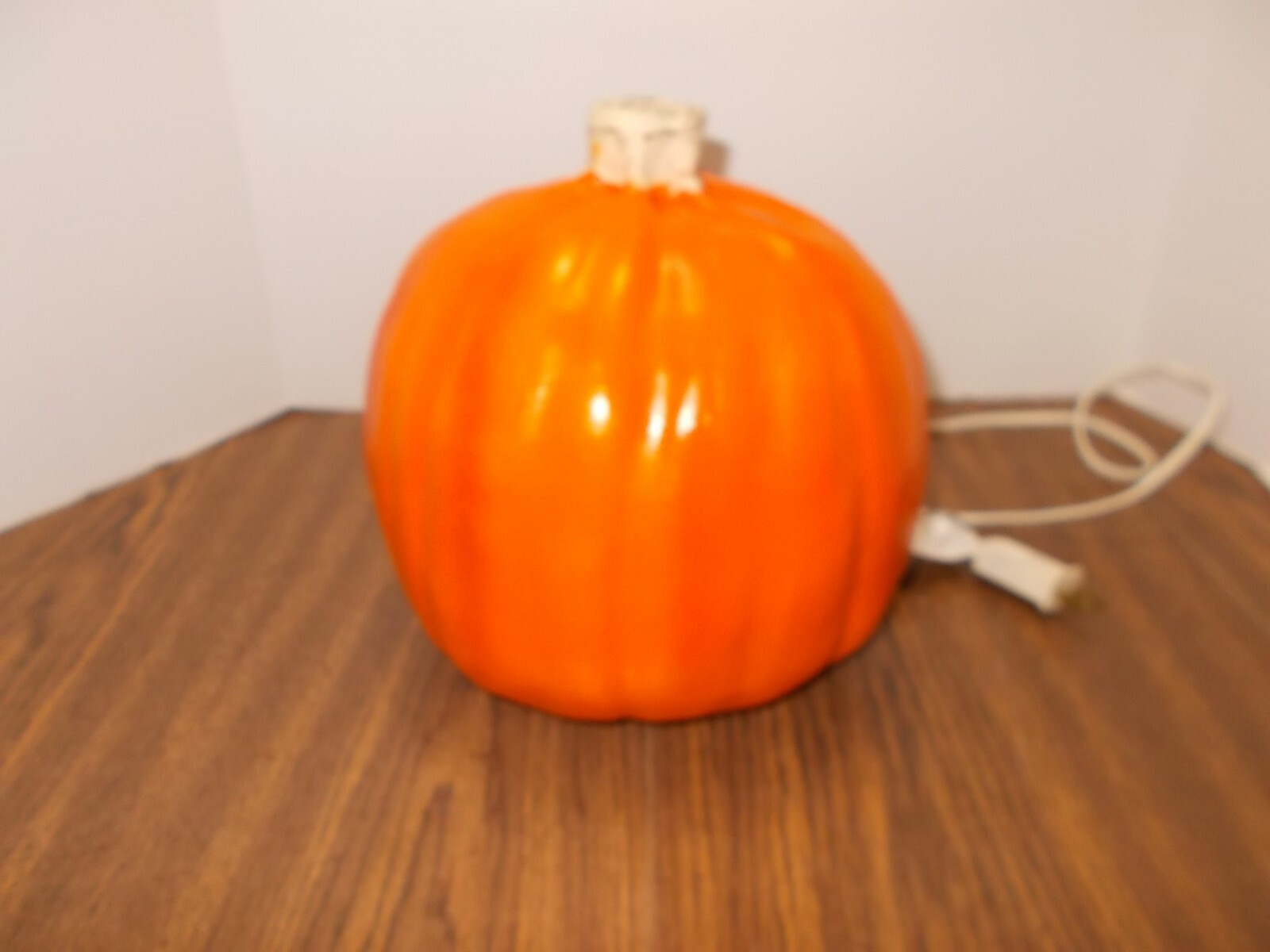 Vintage BLOW MOLD HALLOWEEN PUMPKIN  1998 Lighted-Paper magic Group