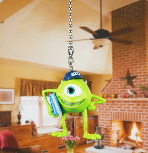 Monster University Mike Wazowski Ceiling Fan Pull Light Lamp K1103 D