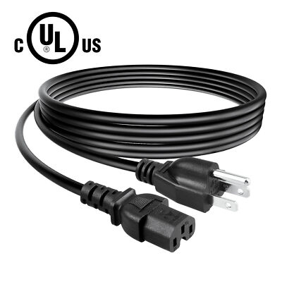 UL 6ft 16AWG Notched AC Power Cord Cable For HP Procurve models J5406A J5412A