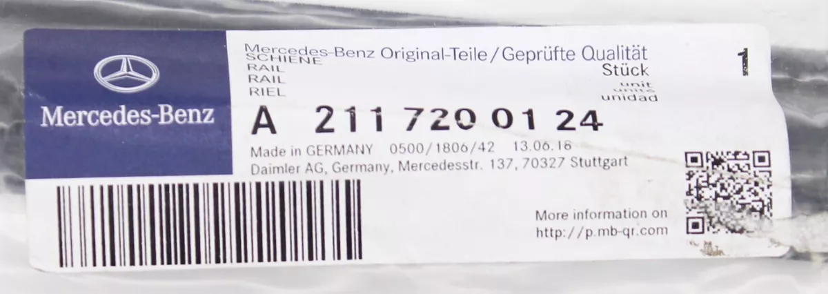 Mercedes benz part number deals