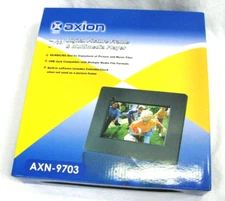 Axion 7" Digital Picture Frame / Media Player AXN-9703