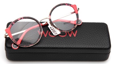 NEW WOOW Fly Away 1 Col 0102 Tortoise Pink EYEGLASSES FRAME 48-20-135mm B44mm