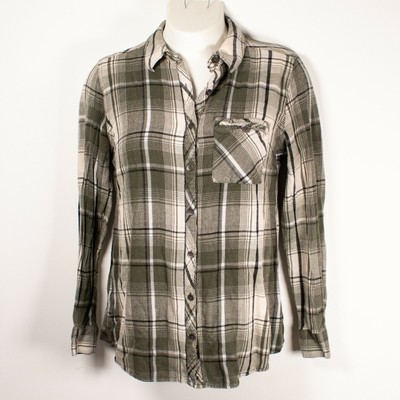 Plaid Checkered Shirt Top RN51783 