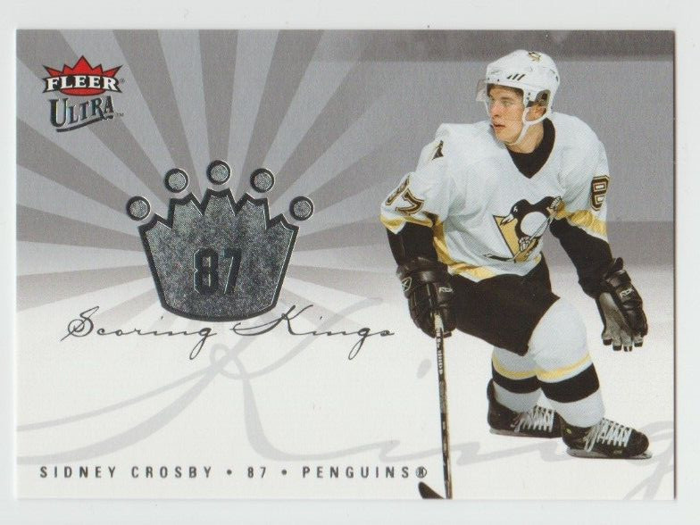 Sidney Crosby 2005-06 Fleer Ultra SCORING KINGS #SK11 Rookie Insert SP RC