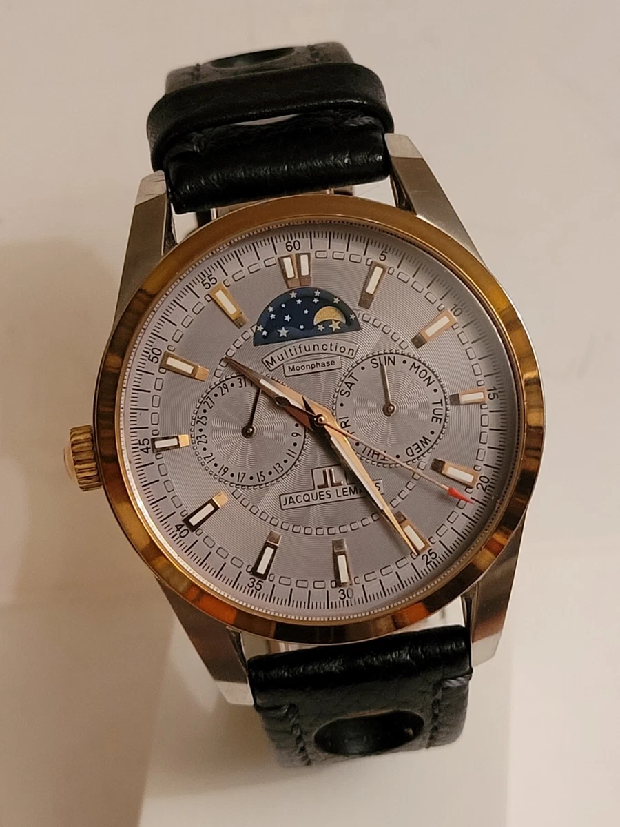 Jacques lemans multifunction chrono cheap