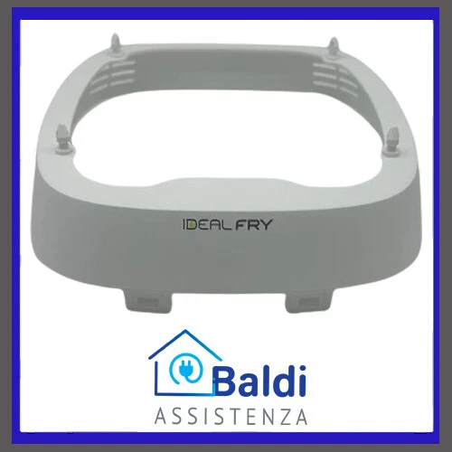 PARTE INFERIORE COPERCHIO FRIGGITRICE AD ARIA DE LONGHI IDEALFRY FH2101/1.W - Foto 1 di 1