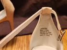 DB Studio Larsa Womens Beige Suede Ankle Strap Party Heels Size 8 Open Toe — photo 2