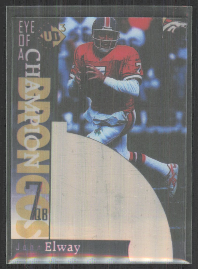 1997 Upper Deck UD3 John Elway Denver Broncos #44