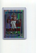 2021 Donruss Optic Preview Silver Holo Prizm Christian Barmore Rated Rookie