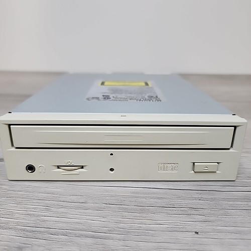 Vintage MITSUMI CRMC-FX3400S CD-ROM Drive - Beige Bezel untested - 第 1/12 張圖片