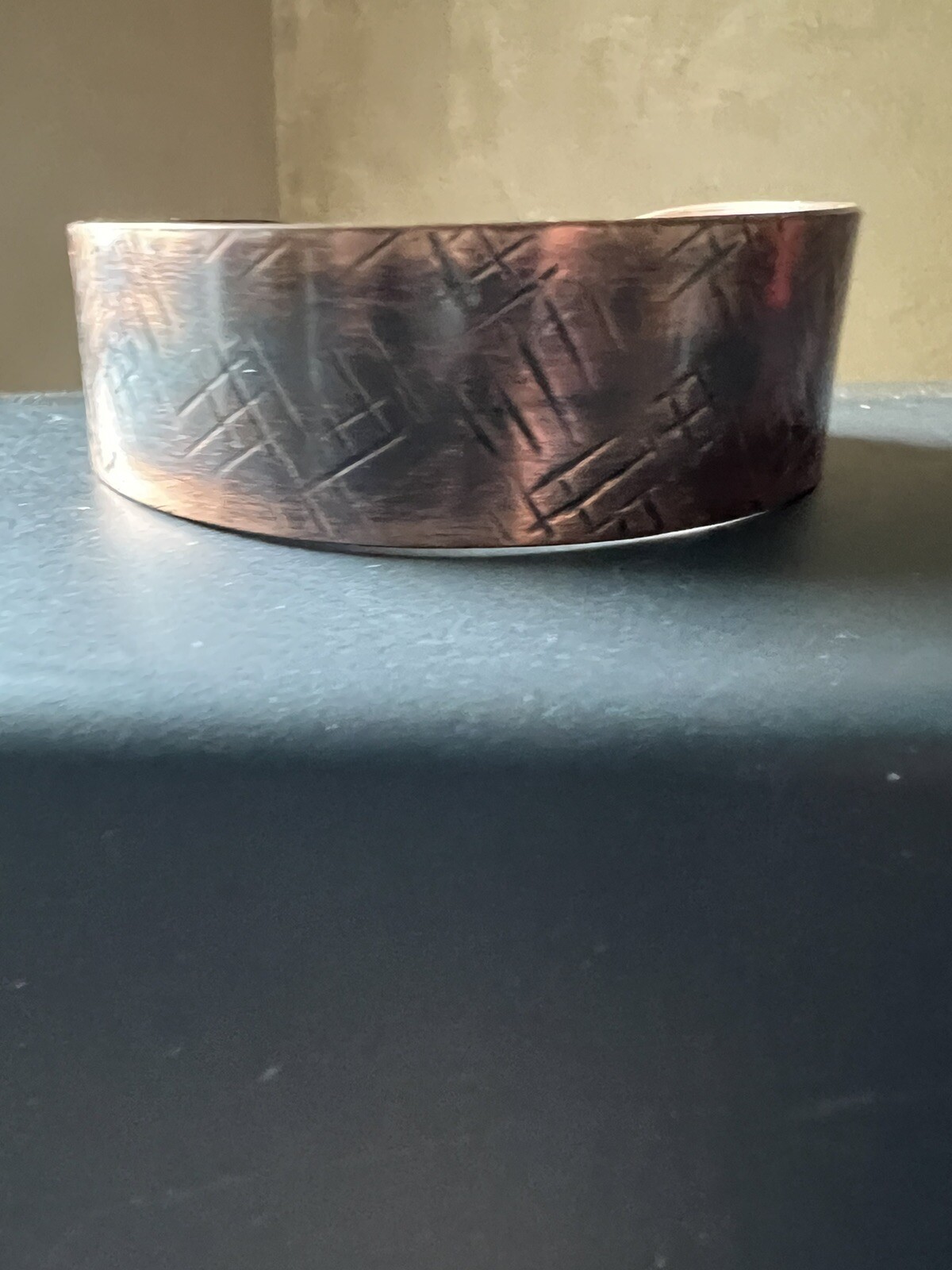 J. Marie Solid Copper Cuff Bracelet - image 3