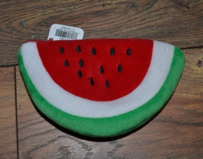 Watermelon Change Purse 3.5'' by 6'' Plush 