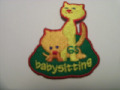 Girl Scout Vintage Patch - GS Babysitting